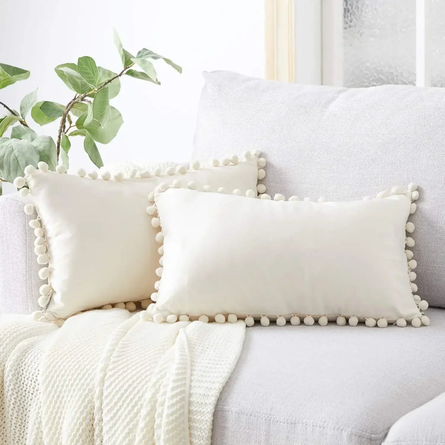 Soft Velvet Cushion Cover