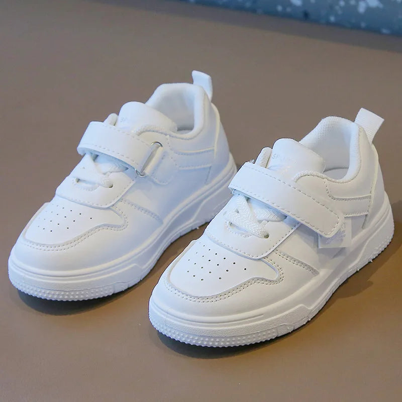 Baby Kid's Spring Autumn New Small White Shoes Tenis Sneakers Children Soft Sole Anti Slip Sneaker Toddler Casual Sport Shoes
