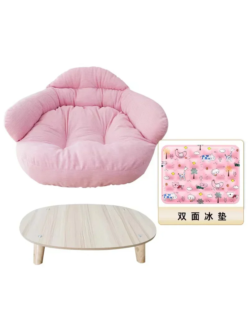 Summer cat and dog sofa four seasons universal dog cushion dog bed cat litter cat cushion removable pet bed