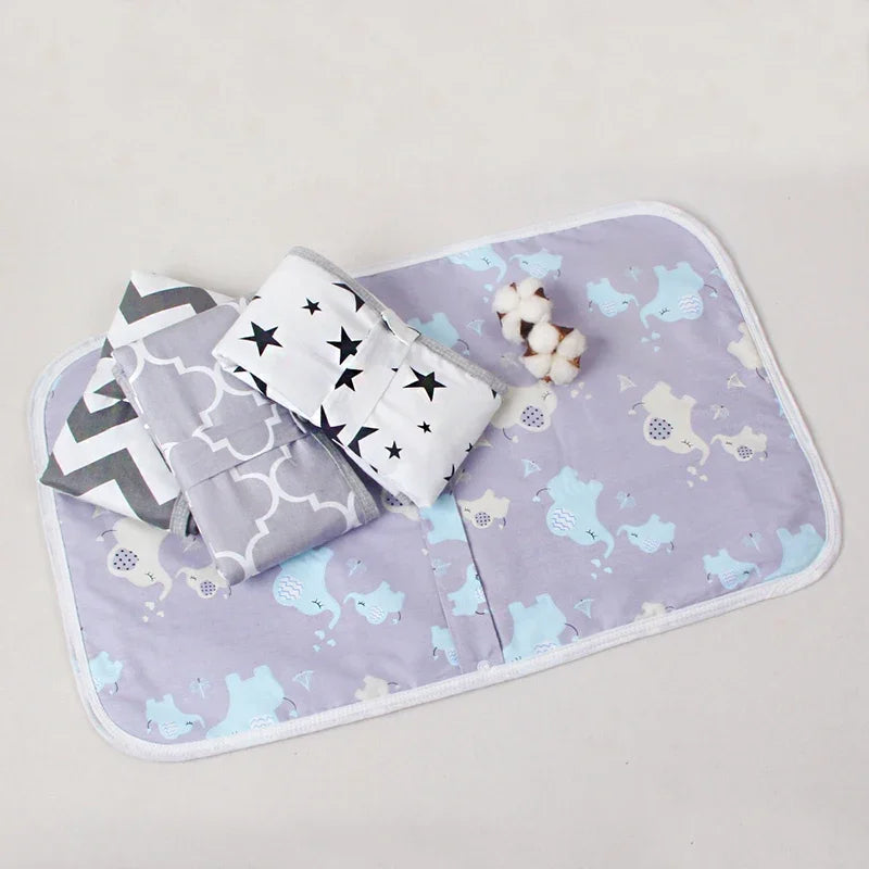 Montessori Baby Care Mat Foldable Portable Design Waterproof EasyClean Surface ParentChild Play Mat Travel MustHave