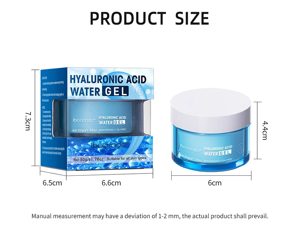 Hyaluronic Acid Gel Cream Hydrating Face Moisturiser