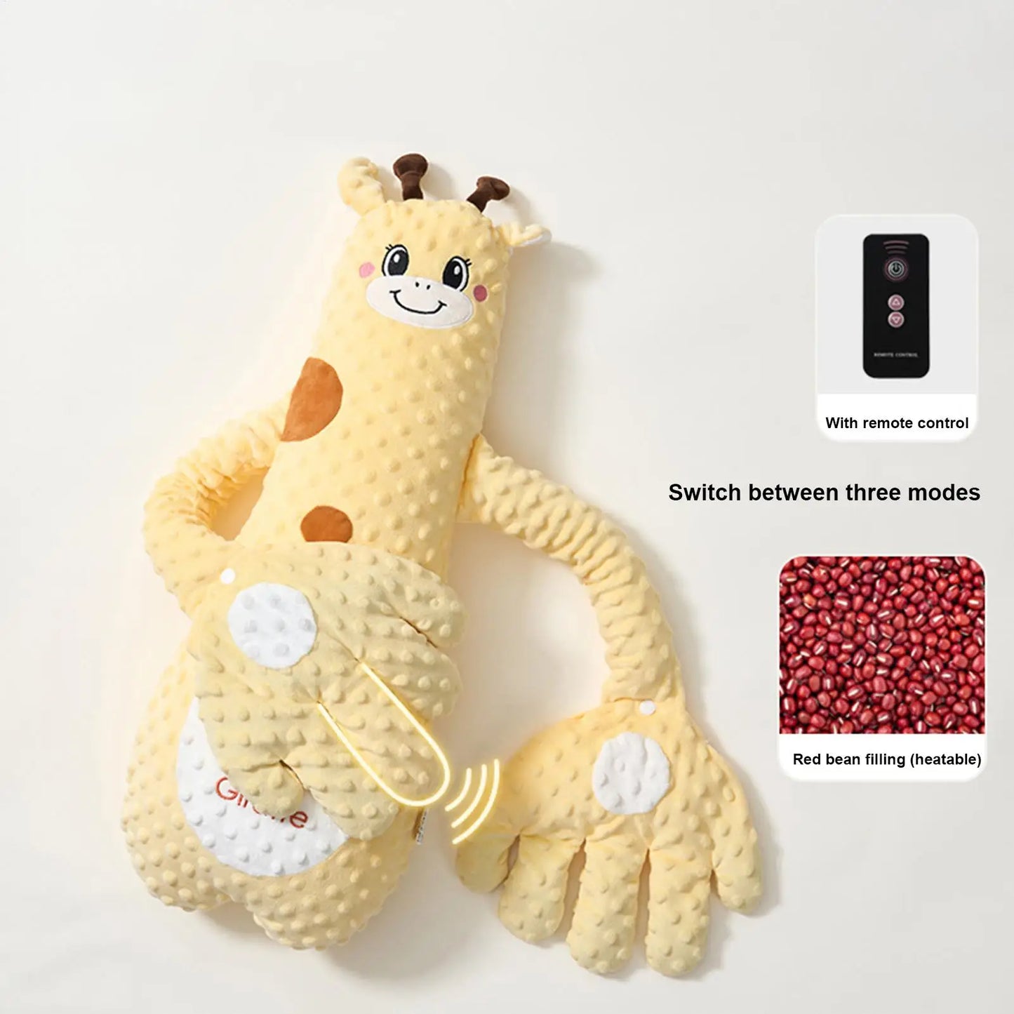 Baby Sleep Toy Baby Patter With 3 Adjustable Modes Interactive Stuffed Animal Shape Cushion Cozy Companion For Car SeatNursery