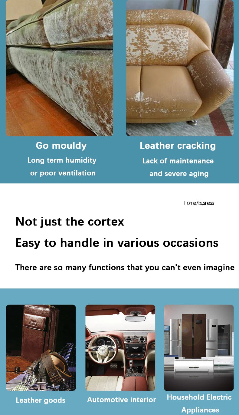Multi-functional Leather Cleaning and Maintenance Cream
