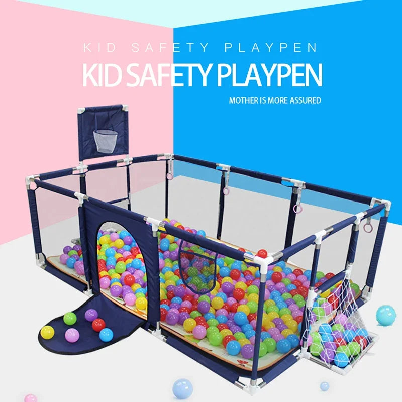 IMBABY Children's Game Indoor Playground Baby's Walking  Crawling Mat Fence Protective Fence  Baby Fence Safety  Play Pen