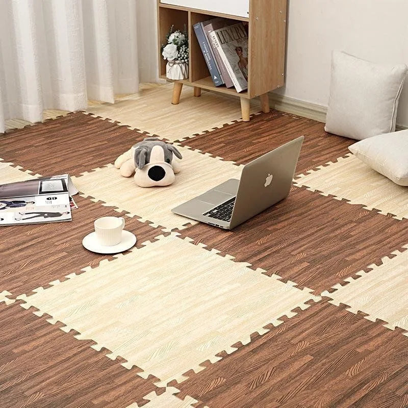 Baby Play Mat EVA Foam Puzzle Mat Kids Crawling Mat 30x30cm Floor Rug Splicing Tatami Pad Nursery Gym Activity Room Soft Carpets