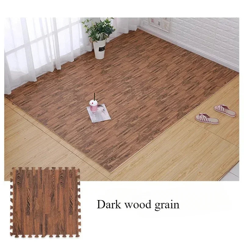Baby Play Mat Interlocking Foam Tiles Thick Waterproof Floor Mat for Nursery Playroom Toddler Safe Crawling Puzzle Game