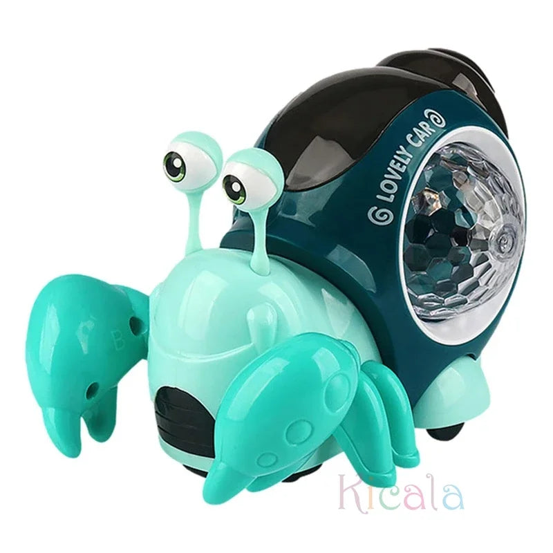 Light-Up Musical Crawling Crab Toy