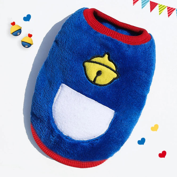 Cute Fleece Dog Winter Coat