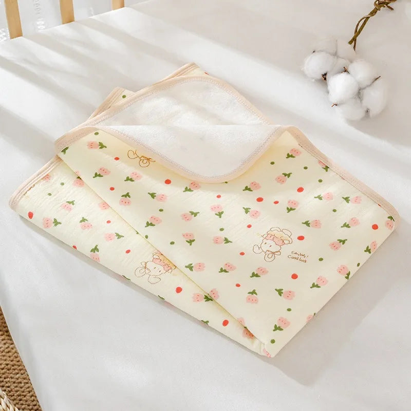 Reusable Baby Diaper Changing Mat Cover Waterproof Foldable Newborn Baby Sheet Mattress Portable Multi Use Travel Floor Play Pad