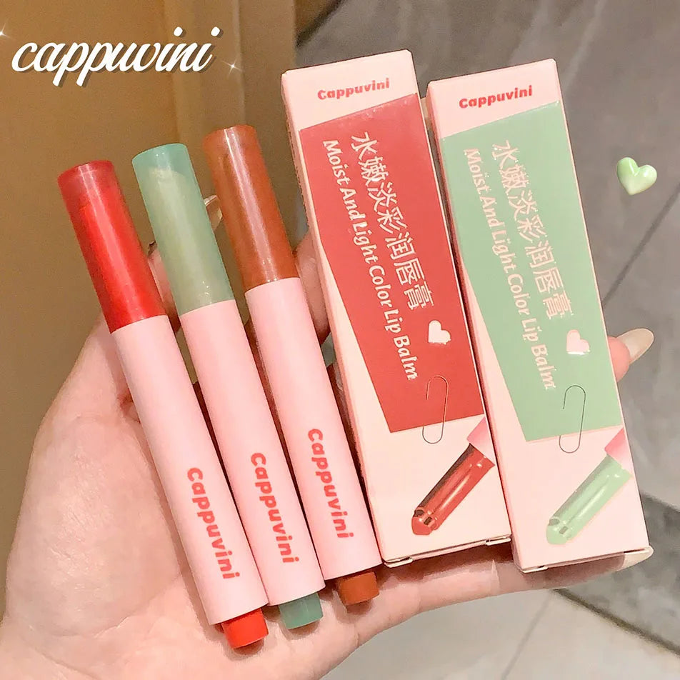 Rose Shimmer Heart Lip Moisturiser