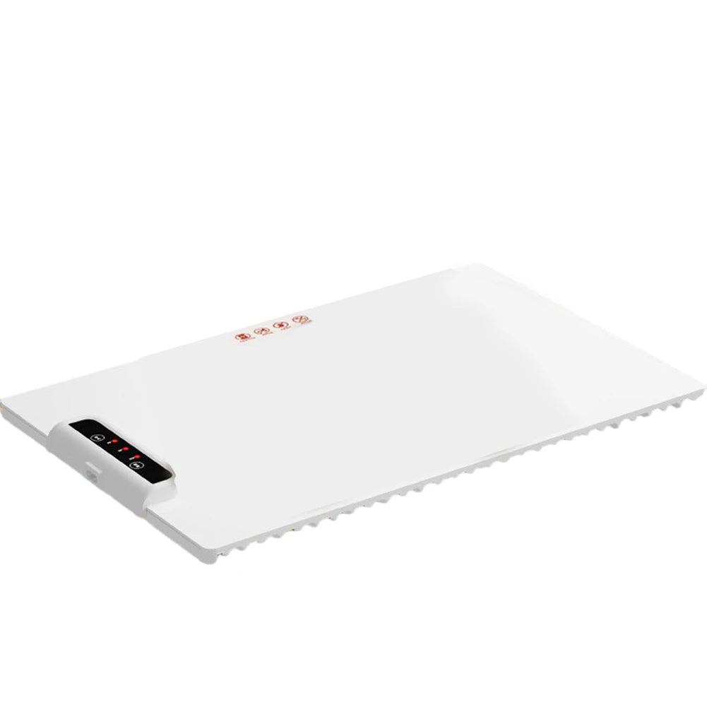 Food Electric Warming Tray Foldable Food Warmer Plate Fast Heating with Adjustable Temperature Control Keeps Food Warming