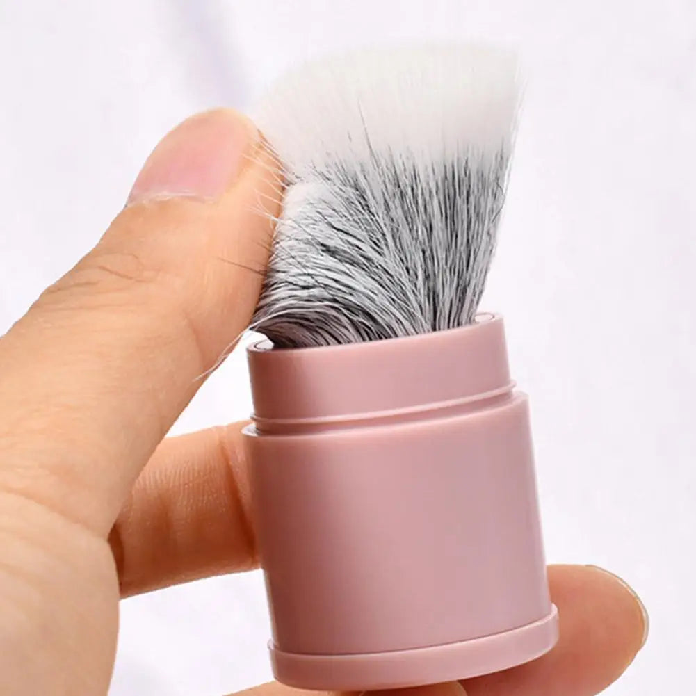 Retractable Mini Foundation Blush Brush