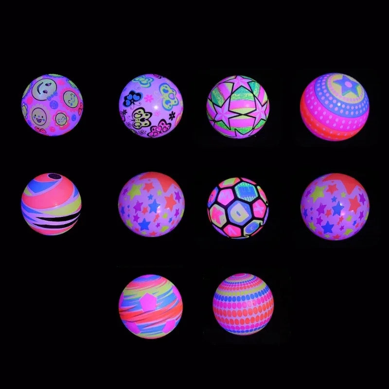 Kids Creative-Luminous Toys-Flashing Jumping Bouncing Vibrating Ball Musical Dance Ball Interactive Toys Boys and Girls Gift