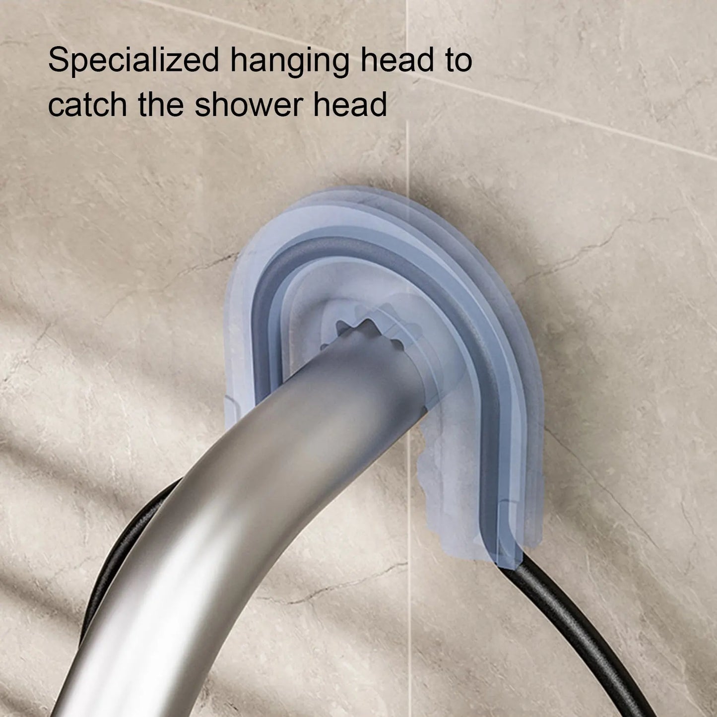 Hanging Shower Organizer High Carbon Steel Minimalist Modern Multi Layer Over Head Shower Caddy for Shampoo Body Wash Soap