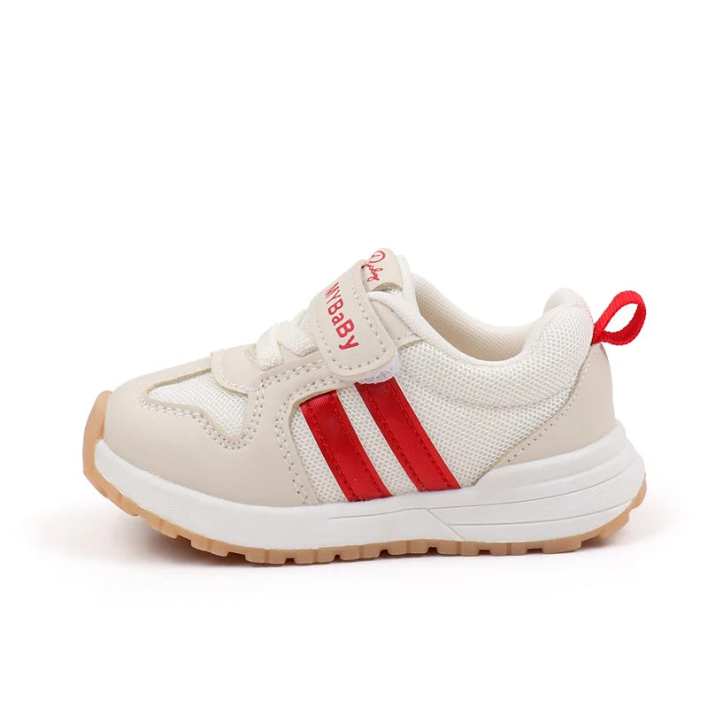 Baby Sneaker Spring and Autumn High Quality Rubber Sole Toddler Sport Shoes for Kids Outdoor Play Prewalking 2024 Fashion BM07