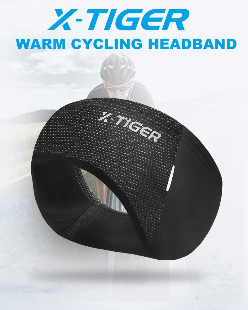 X-TIGER Windproof Fleece Cycling Balaclava - Thermal Sport Face Mask for Winter Biking Running Skiing (Moisture-Wicking/Unisex)