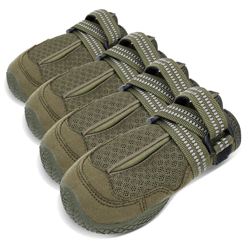 Winhyepet Dog Shoes Warm 4PCS Boots Waterproof Anti-slip Pet Wear for Walking Traveling Protecting Feet High Quality Dogs Shoes