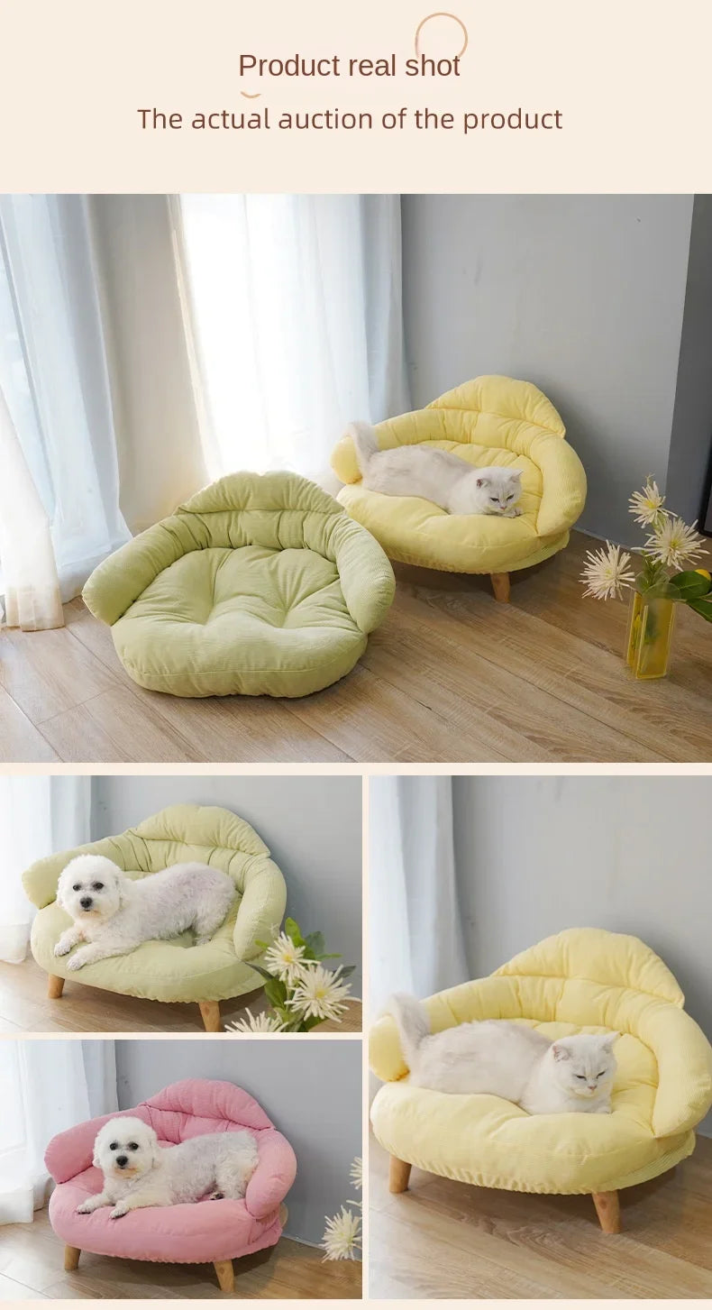 Summer cat and dog sofa four seasons universal dog cushion dog bed cat litter cat cushion removable pet bed