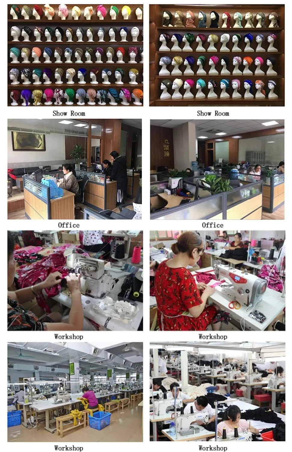 Satiin Elastic BandB Head Cap