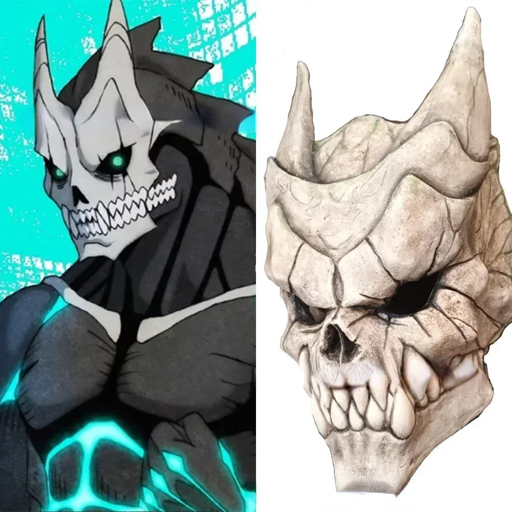 Hot Nihon Halloween Manga Monster Latex Mask