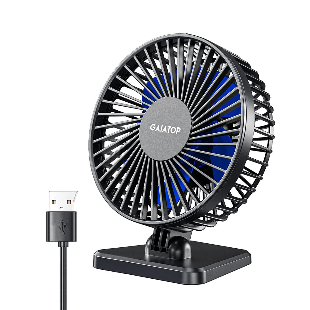 GAIATOP Mini USB Desktop Portable Fan