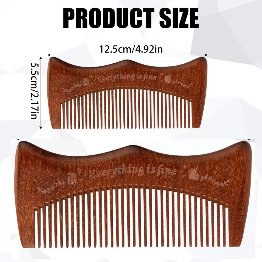 Pregnancy Labor Wooden Comb