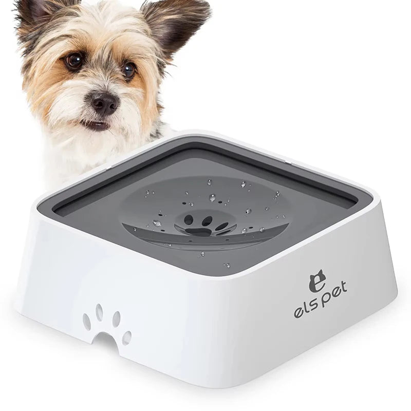 No-Spill Pet Water Bowl – Slow Feeder Drinking Dish for Dogs & Cats