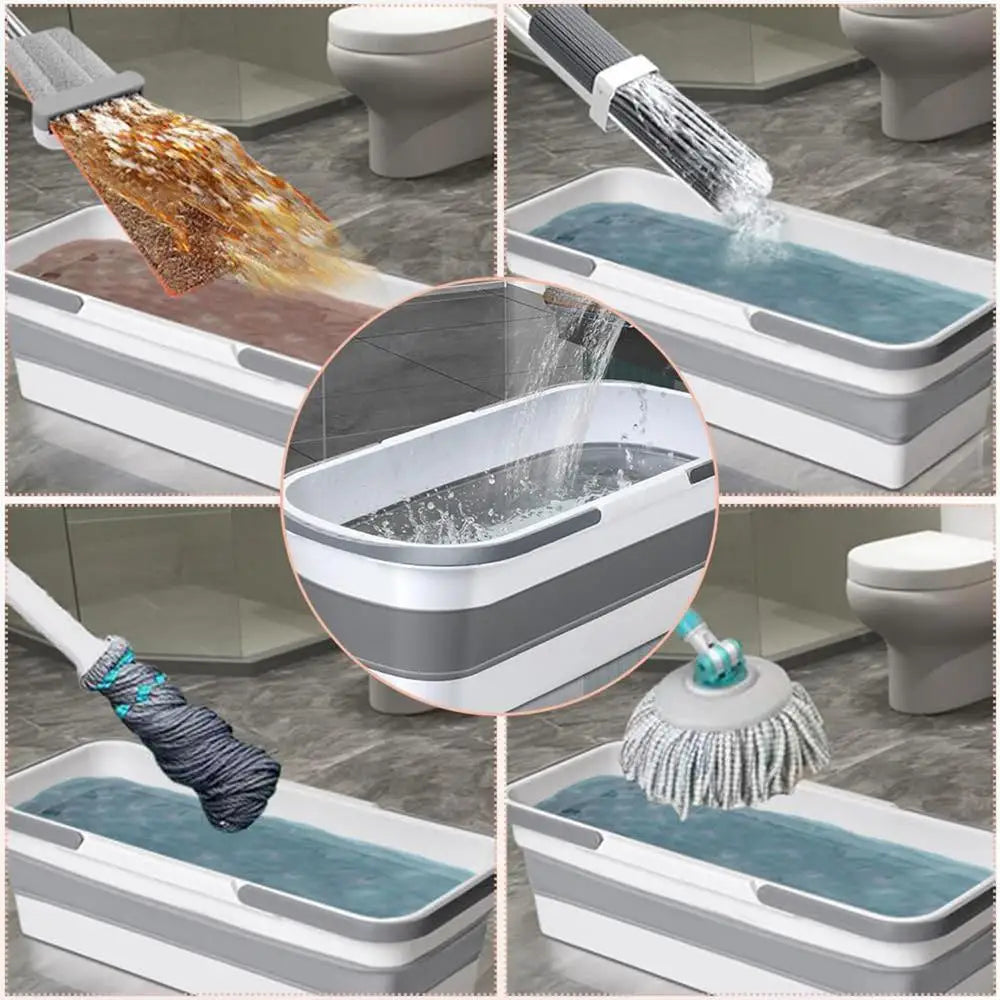Portable Collapsible Folding Mop Bucket