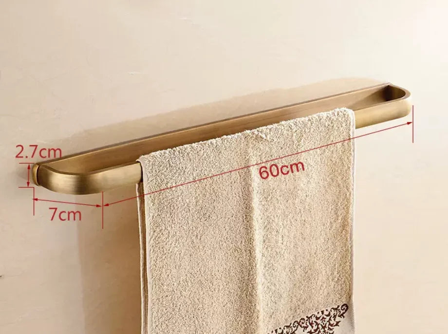 Bathroom Hardware Antique Bronze Towel Rail Bar,Towel Rack, Paper Holder,Toilet Brush,Towel Hanger,Robe Hook Bathroom Accessory