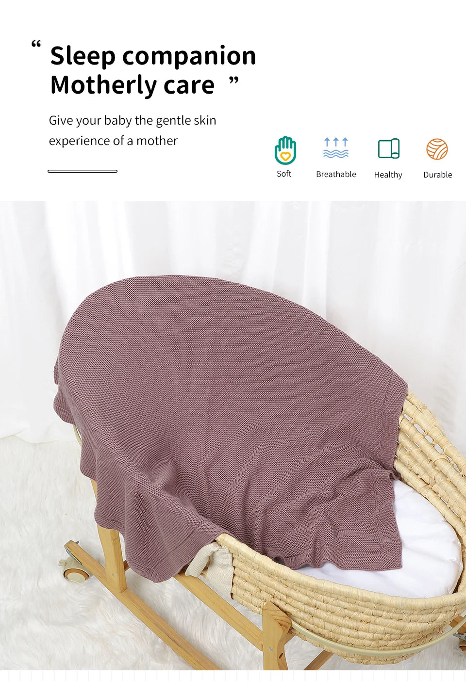 Baby Blankets for Girls Boys Dual-Use Newborns Infants Crib Nap Bedding Sheets 100*80cm Toddlers Receiving Mats Kids Playing Mat