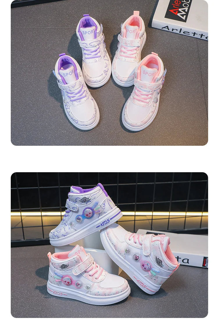 Girls’ Casual Elsa Princess Shoes – Stylish and Comfortable Footwear