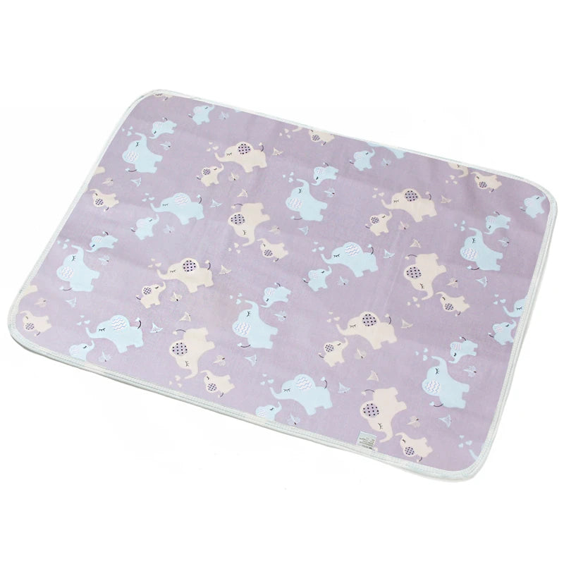 Waterproof Baby Changing Mat Reusable Newborn Baby Diaper Changing Pad Cover Infant Sheet Mattress Multifunction Floor Play Mats