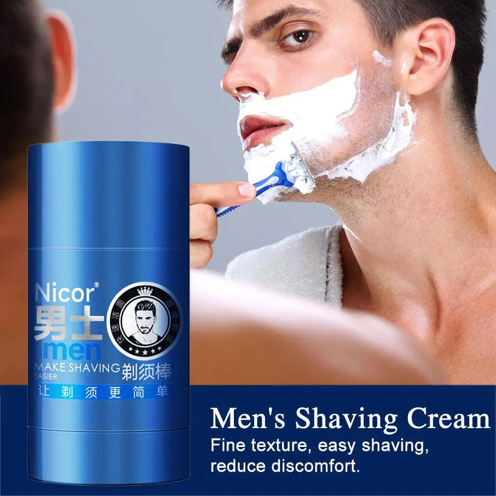 Mint Scent Men's Shaving Cream Foam Stick