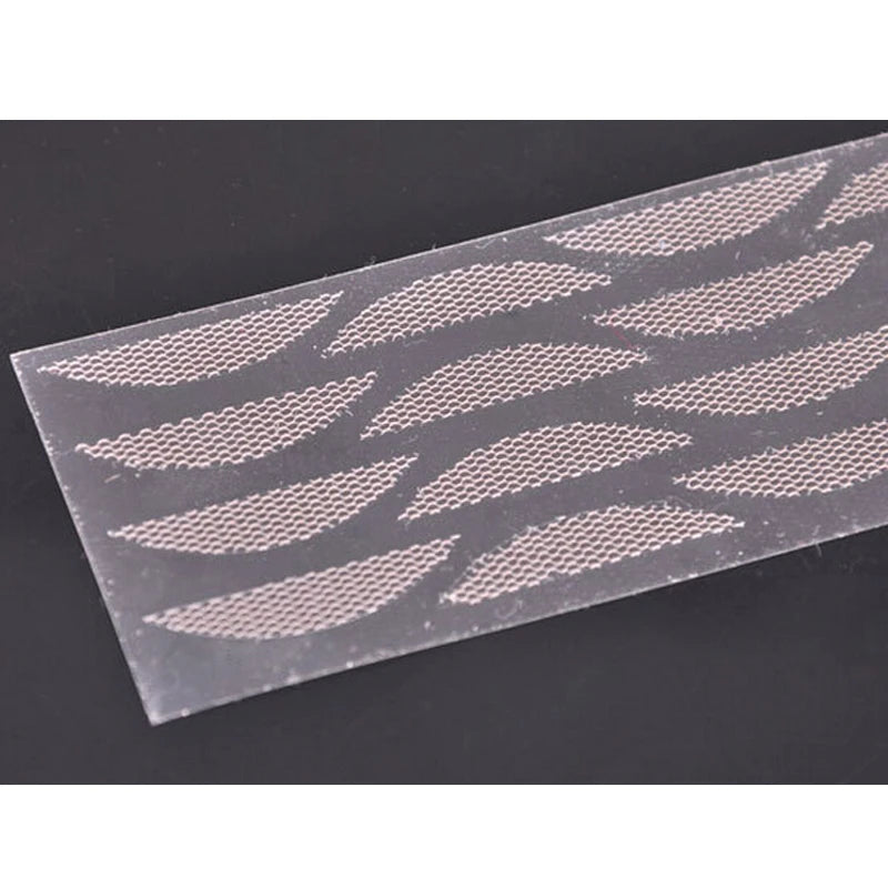 240pcs Lace Eyelid Stickers – Invisible Mesh Double Eyelid Tape for Eye Makeup and Beauty Tools