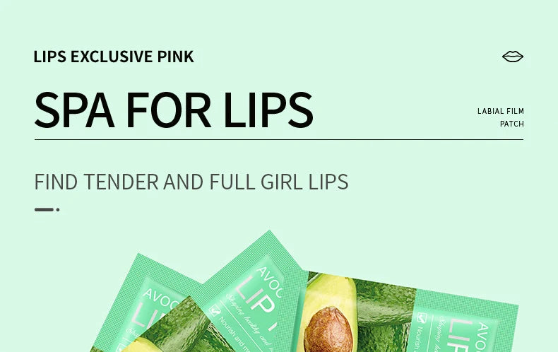 30pcs Fruits Lip Mask Moisturising Patches