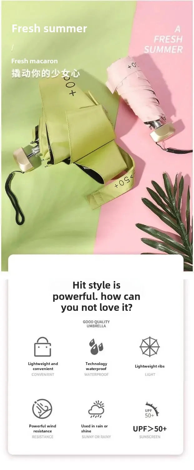 Portable Pocket Sun Umbrella