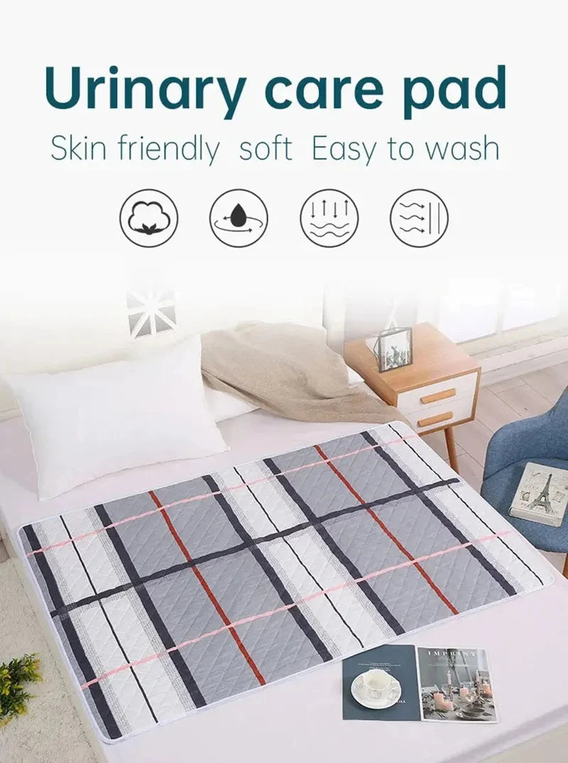 Washable Mattress Urine Mat for Baby Toddlers Cute Cartoon Bed Protector Diaper Bedding Urine Pads Cloth Breathable