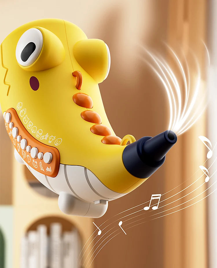 Kids Animal Horn Blowing Toy – Interactive Sound Learning and Oral Muscle Trainer with Easy-Clean Design