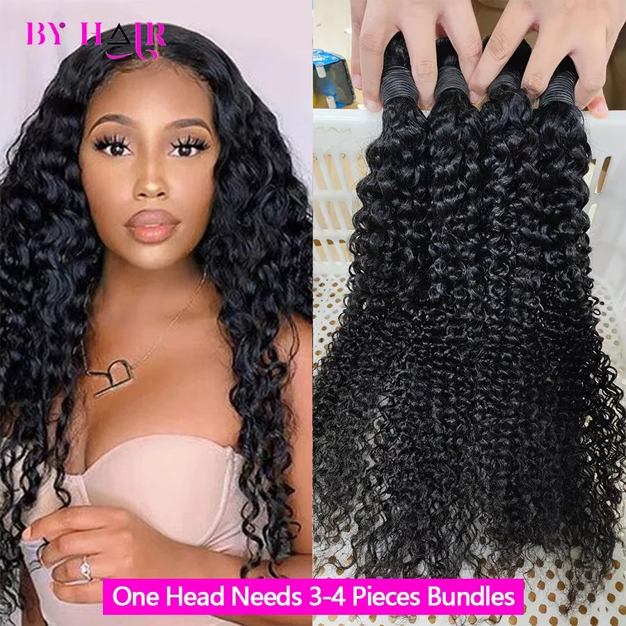 12A Mongolian Kinky Curly Bundles 1/3/4 PCS Human Hair Extensions 100% Unprocessed Virgin Human Hair Weave Bundles Jerry Curly