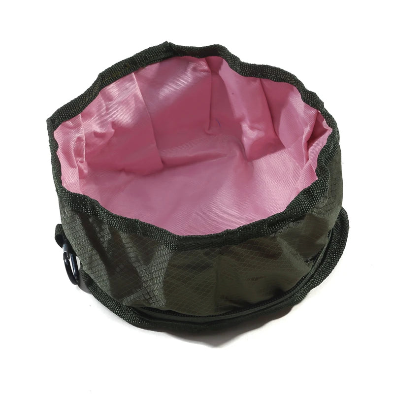 Portable Collapsible Pet Water Food Feeder Bowl