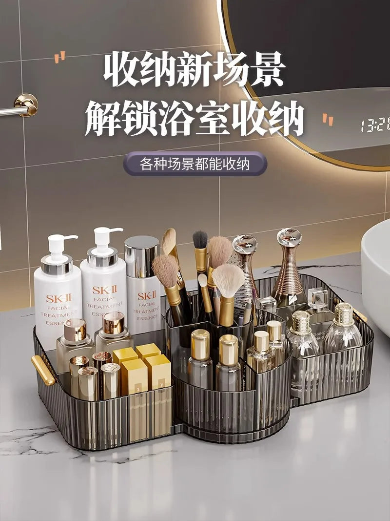 360° Rotating Makeup Brush Holder