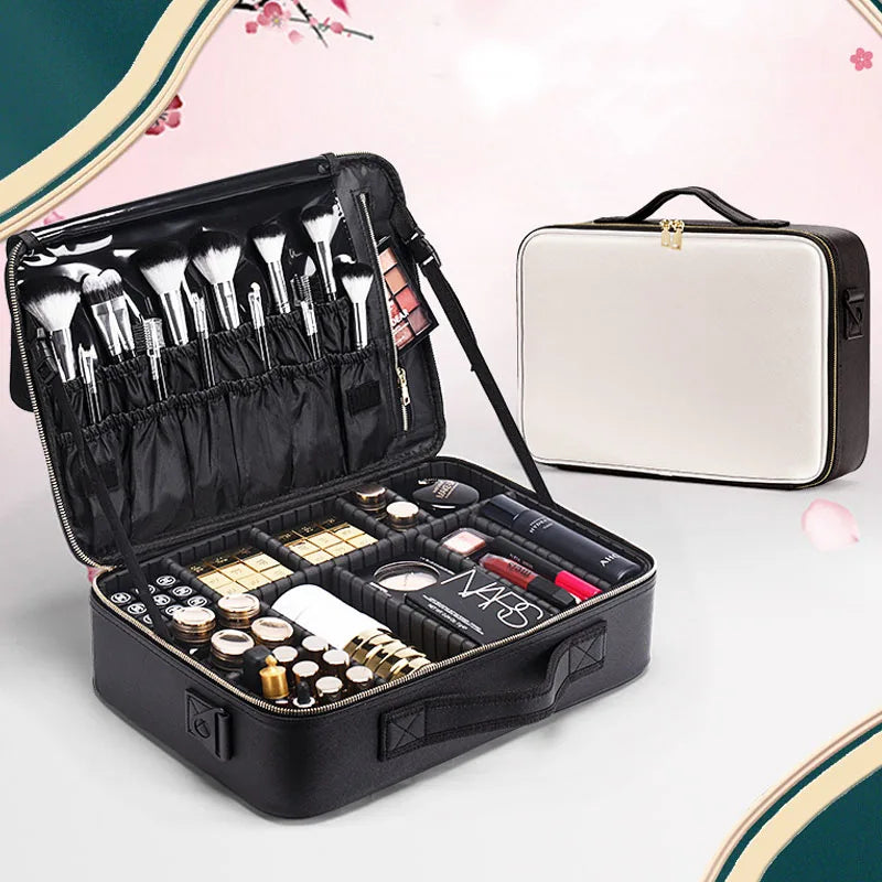Professional Travel Makeup Cosmetic Bag