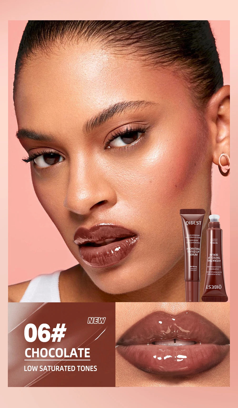 QIBEST Crystal Lip Moisturising Balm