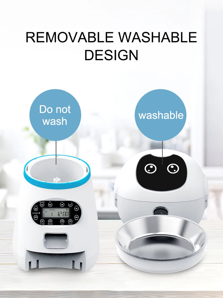 Intelligent Automatic Pet Feeder – Precise Cat & Dog Feeding Device