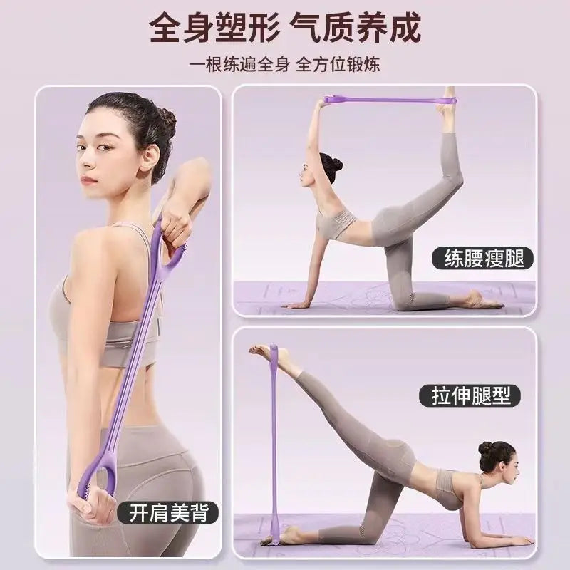Yoga Stretcher Plastic Tension Rope