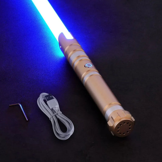 Lightsaber 12 RGB Colors 41 Mute Sound Rechargeable Dueling Light Saber