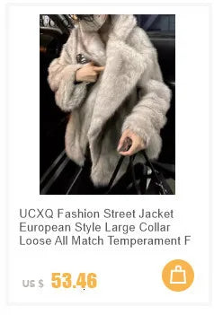 Fur Coat European Style Lapel
