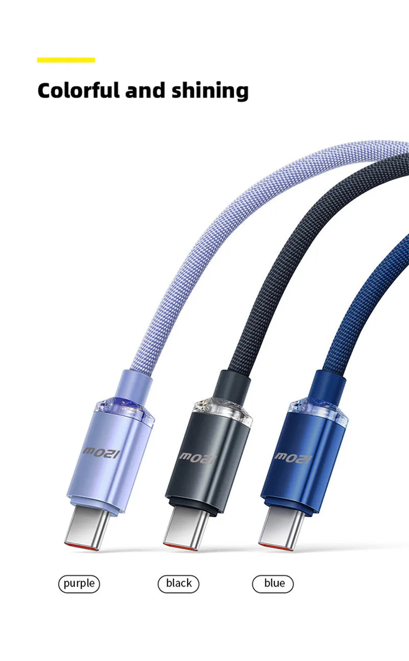 120W USB C Fast Charging Cable