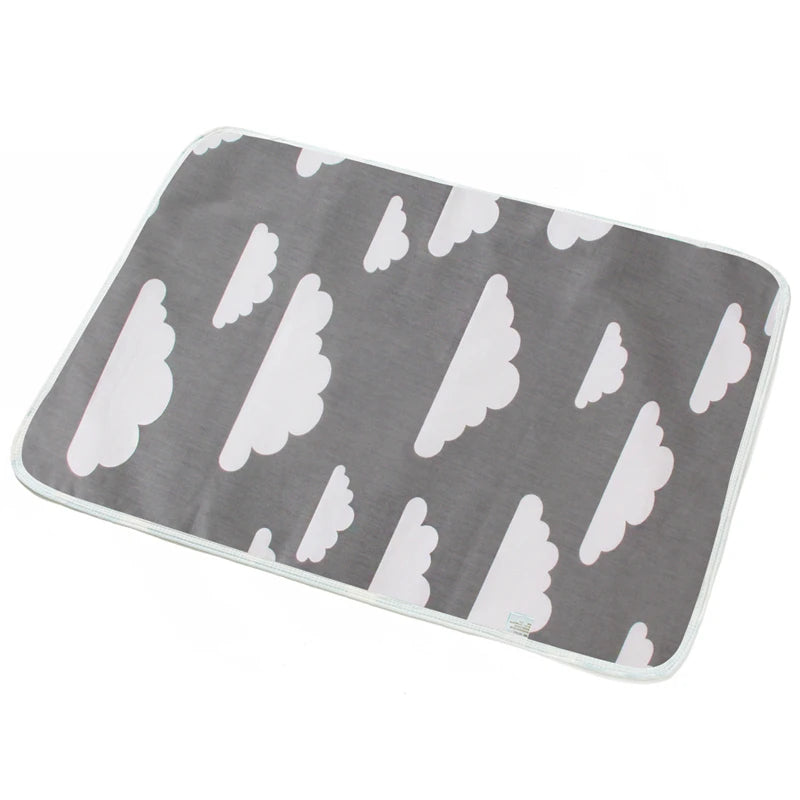 Waterproof Baby Changing Mat Reusable Newborn Baby Diaper Changing Pad Cover Infant Sheet Mattress Multifunction Floor Play Mats