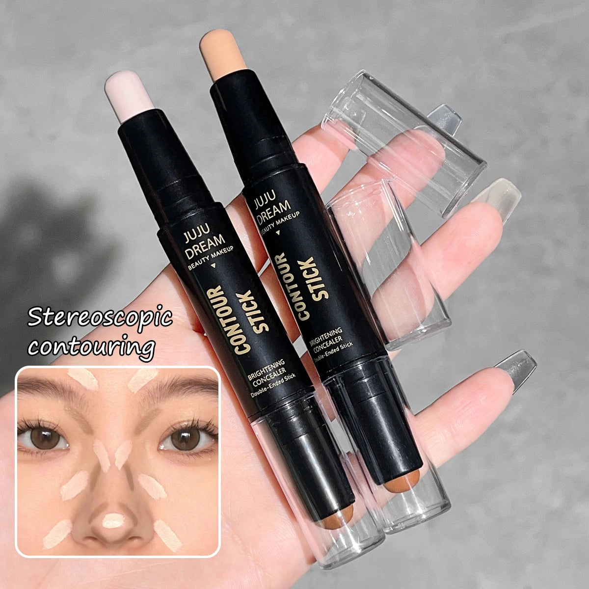 Double-Ended Dual-Purpose Nose Shadow